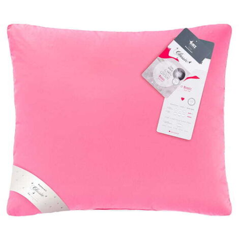 Cuscino in piuma d'oca 70% 70X80 Basic Rosa AMZ