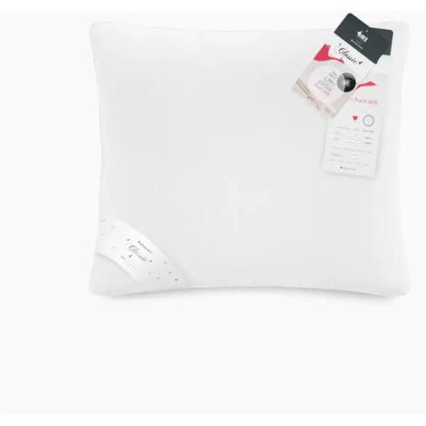 Cuscino in piuma d'oca 70% 70X80 Basic White AMZ