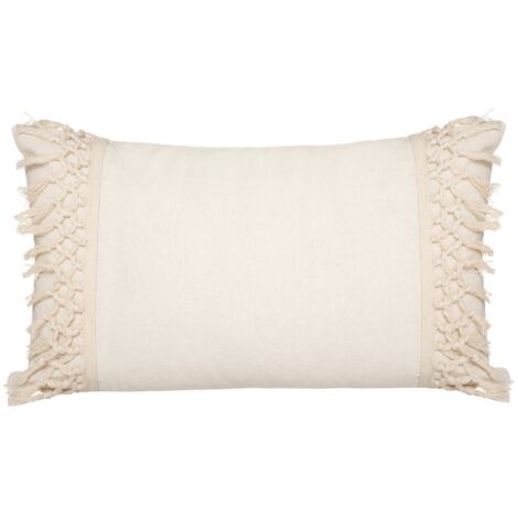 Cuscino macra in macramè avorio 30x50cm - Atmosphera créateur d'intérieur