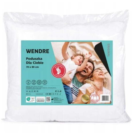 Cuscino medico anallergico 50x60 cm bianco grande