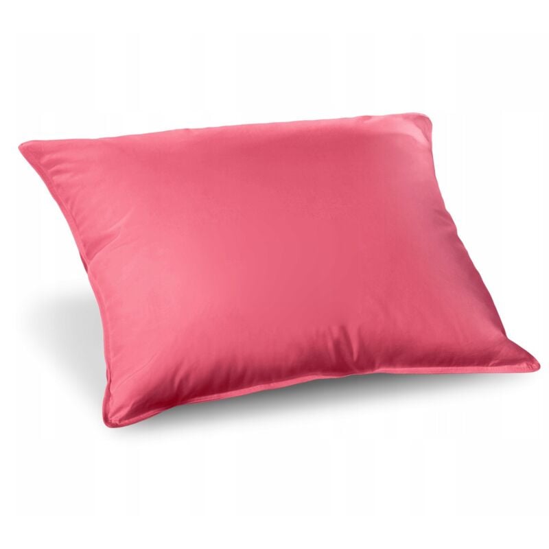 Cuscino mezza piuma 40x40 rosa 0,3 kg imbottitura