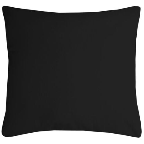 HOMEMAISON CUSCINO NELSON 60X60CM NERO
