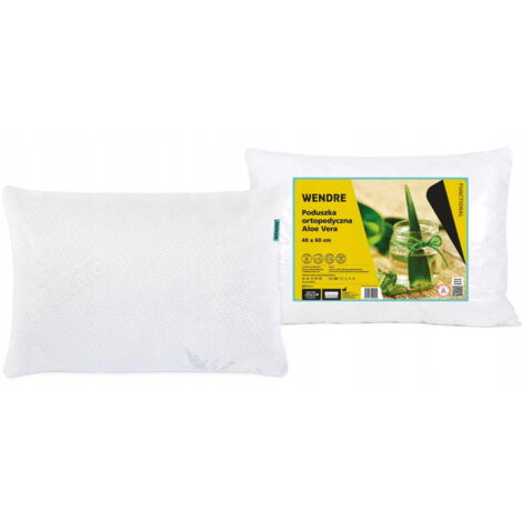 Cuscino ortopedico all'aloe vera 40x60cm comodo e salutare
