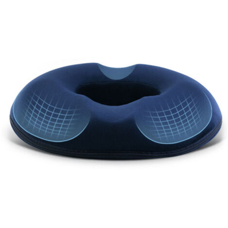 Cuscino ortopedico per il coccige: cuscino ergonomico in gel medico e memory foam, taglia da uomo