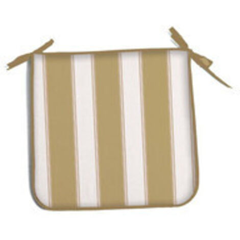 CUSCINO PANAREA 39X39X2CM RIGATO TORTORA