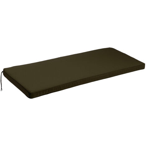 CUSCINO PANCA 2 POSTI 115X47XH4CM TAUPE BORDATO