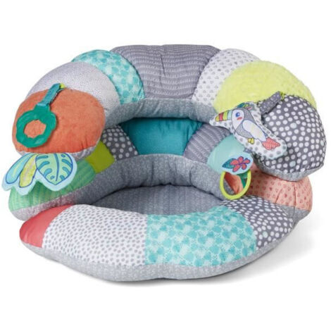 Cuscino per attività 2-in-1 INFANTINO Tummy Time