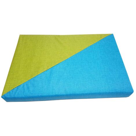 Cuscino per cani waterproof medora green blue cm 105