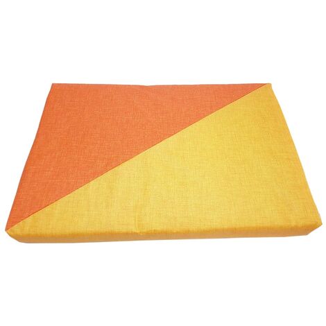 Cuscino per cani waterproof medora orange yellow cm 105