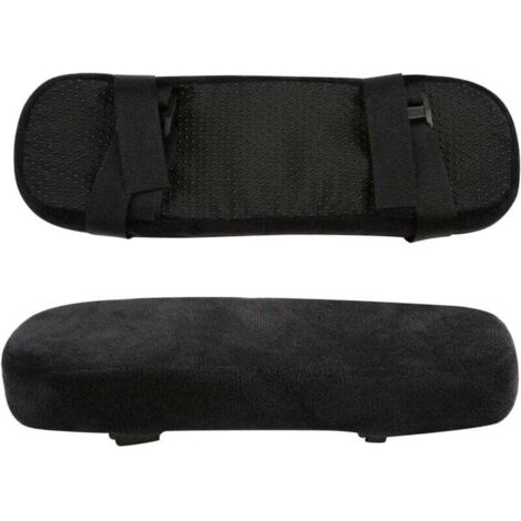 Cuscino per gomito, 2 pezzi, cuscinetti per braccioli in memory foam, cuscinetti per braccioli, braccioli per sedie, cuscino morbido per il sollievo di gomiti e avambracci