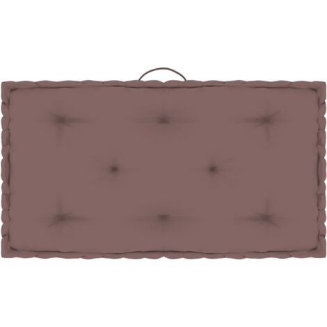 Cuscino per Pallet e Pavimento Talpa 73x40x7 cm in Cotone vidaXL