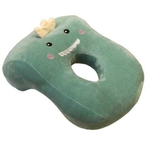 Cuscino per pisolino multifunzione, cuscino per pisolino in peluche, cuscino per pisolino a forma di cartone animato, cuscino per pisolino traspirante (dinosauro)