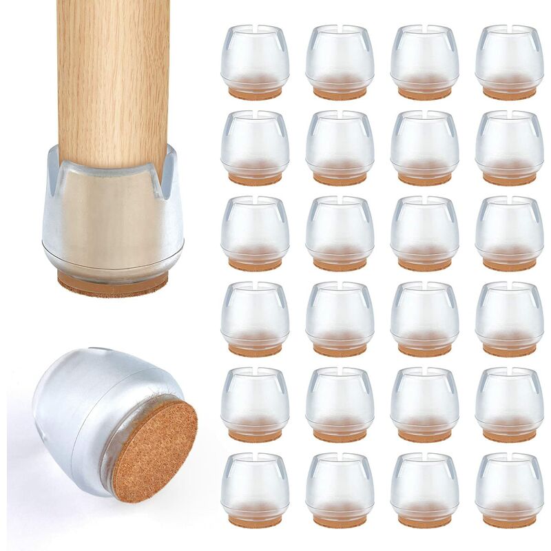 Cuscino per sedia, 24 pezzi copripiedi per sedia