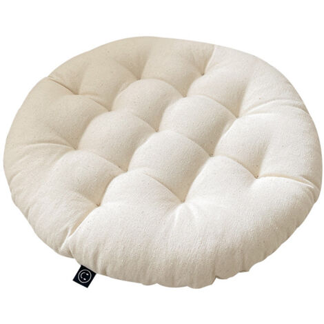 Cuscino per sedia bianco - Dimensioni: 40 x 40 x 6 cm