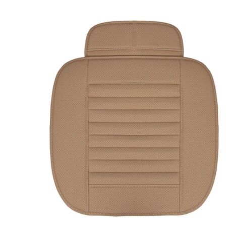 Cuscino per sedile auto in similpelle PU, cuscino per sedile anteriore auto, protezioni universali antiscivolo per sedili auto per automobilisti e impiegati