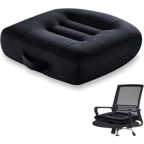 Cuscino per seggiolino auto - 40 x 40 cm - Ergonomico - Ortopedico - Per sedia da ufficio, auto, sedia a rotelle o seggiolino per adulti - Extra Large