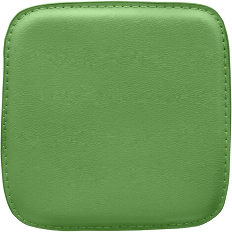 Cuscino per sgabello quadrato - Ecopelle - Stylix Verde