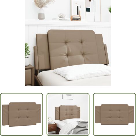 Cuscino per testiera -  Cuscino Testiera Zadar Cappuccino 100 cm in Similpelle