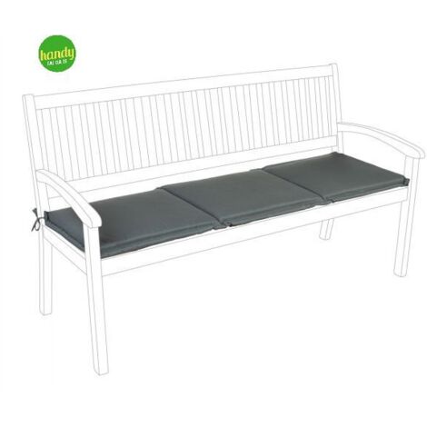 Cuscino poly 180 Bizzotto antracite panca 3 posti