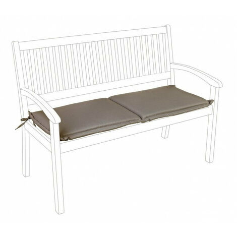 Cuscino Poly180 Choco per Panca 2 Posti in Tessuto per Esterno