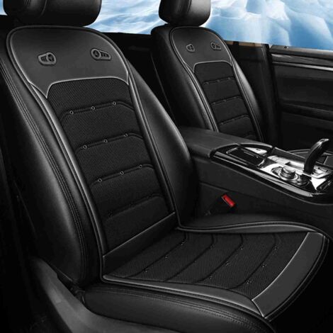 Cuscino rinfrescante per sedile auto ZJchao, tessuto traspirante, raffreddamento rapido per auto e camion (nero)