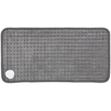 Cuscino Riscaldante Cuscino Termico Elettrico 60x30 cm 10 Livelli di Temperatura per Dormire in Casa Spina UK 220‑240 V