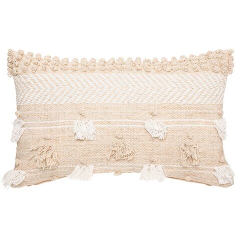 Cuscino sabbia beige sabbia rame 30x50cm - Atmosphera créateur d'intérieur