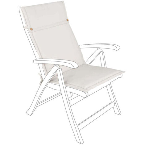 CUSCINO SCHENIALE ALTO POLYESTRE IDROREPELLENTE CM.52X120X3 NATURALE BIZZOTTO