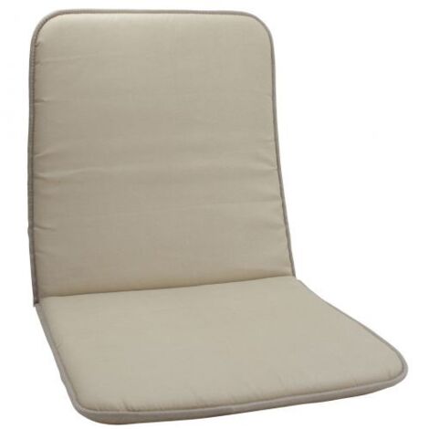 CUSCINO SCHIENALE BASSO DOUBLE BEIGE GEMITEX PZ 8