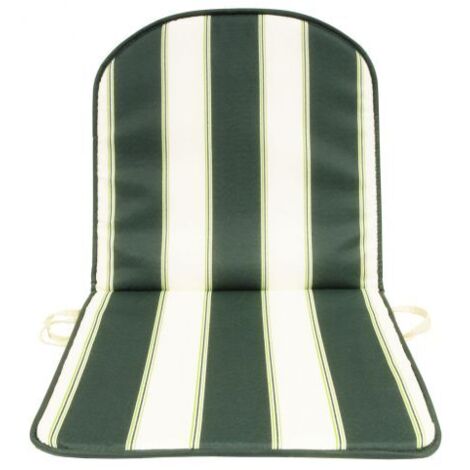 CUSCINO SCHIENALE BASSO DOUBLE RIGATO VERDE GEMITEX PZ 8