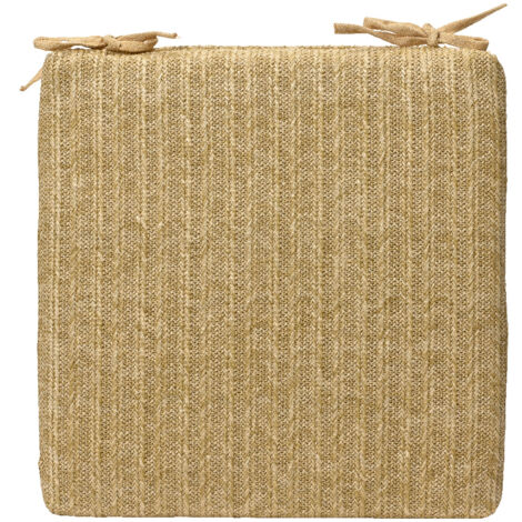 CUSCINO SEDIE 40X40CM NATURALE DA ESTERNO.