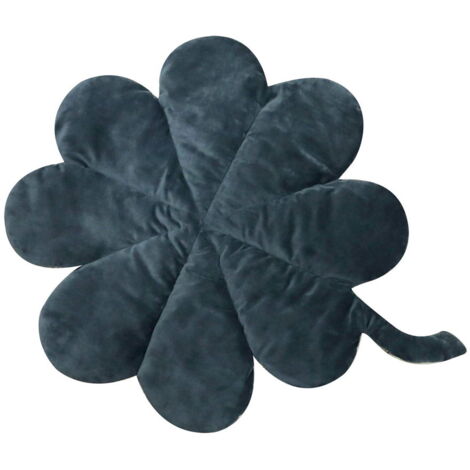 Cuscino tappetino Eco Clover double face in peluche e pile per cani e gatti