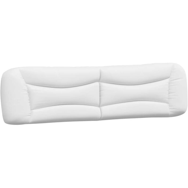 Cuscino Testiera Bianco 200 Cm In Similpelle Vidaxl