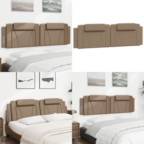 Cuscino Testiera Viana Cappuccino 180 cm in Similpelle - Cuscino per testiera - Cuscino in similpelle