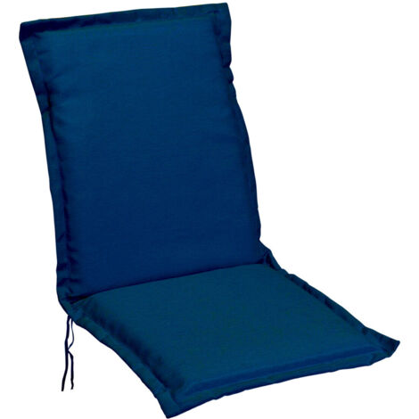 CUSCINO TOP SCHIENALE BASSO 45X94XH4CM BLU
