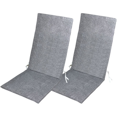 Cuscino Universale Imbottito Per Sedia Sdraio Relax Grigio - 1 Cuscino