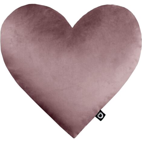Cuscino VELVET VE2258 cuore rosa cipria