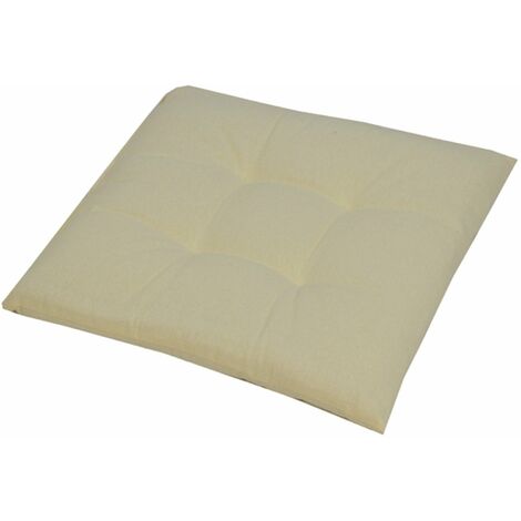 Set 4 cuscini per sedia Popy, beige l.38 x H.38 cm Centrale Brico