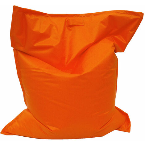 Cuscinone Poltrona Pouf Arancio Avalli