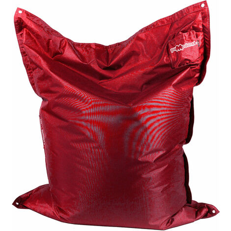 Cuscinone Poltrona Pouf Gigante 175x135 cm in Acrilico Pomodone Rosso