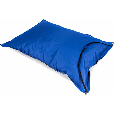 Cuscinone Slitta per Neve 160x110 cm in Acrilico Pomodone Scivolone Blu