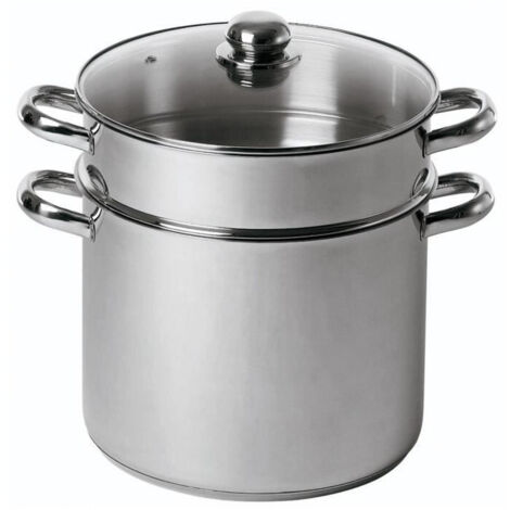 Cuscúsiera - BAUMALU - Todos los fuegos, incluida inducción - Acero inoxidable recto - 20 cm