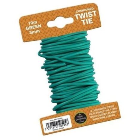 Cushioned Twist Tie - 10m x 3mm