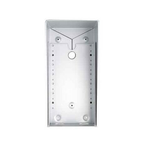 Custodia appoggio parete con visiera complete di cornice Urmet 725/722