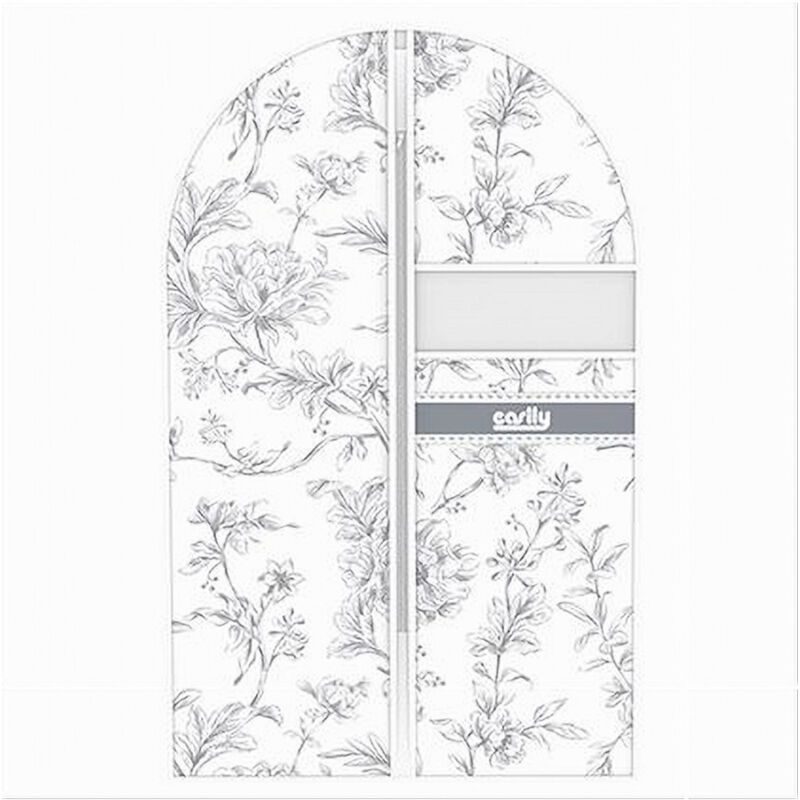 Image of Cleafe - Custodia Copriabito Porta Abito Vestito Giacca Viaggi 60 x 137 Cm Fantasia 87328 -