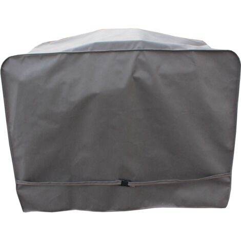 Custodia Fodera per Barbecue BBQ Medio 140x70x105 cm in Mytex Impermeabile Taupe