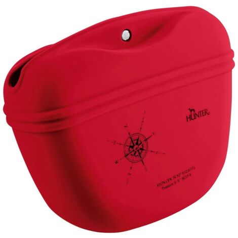 Custodia Hunter Lugo Silicone Tascabile Rosso (14 x 15 x 7 cm)