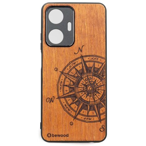 Custodia in legno Bewood Realme C55 TRAVELER MERBAU