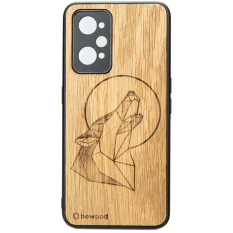 Custodia in legno di quercia lupo per Realme GT 2 / GT Neo 2 / GT Neo 3T
