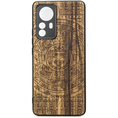 Custodia in legno Xiaomi 12 / 12X CALENDARIO AZTECO LIMBA